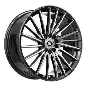 Spec-1 Racing – SP-68 – Black – 17″x7.5″ 42mm – Summer Wheels – SP-6817752342BM